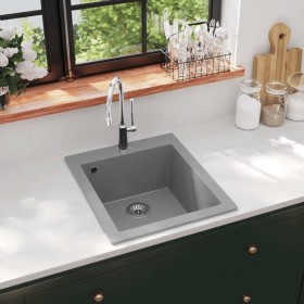 Arbeitsplatte aus grauem Granit von vidaXL, Sinkt - Ref: Foro24-141673, Preis: 132,69 €, Rabatt: %