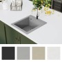 Gray granite countertop sink by vidaXL, Sinks - Ref: Foro24-141673, Price: 132,69 €, Discount: %