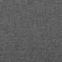 Bed frame with headboard in dark gray fabric 100x200 cm by , Beds and slatted bases - Ref: Foro24-3125358, Price: 145,96 €, D...