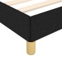Bed frame with black fabric headboard 160x200 cm by , Beds and slatted bases - Ref: Foro24-3125391, Price: 260,31 €, Discount: %