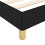 Bed frame with black fabric headboard 160x200 cm by , Beds and slatted bases - Ref: Foro24-3125391, Price: 241,06 €, Discount: %