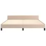 Cappuccino synthetic leather headboard bed frame 180x200cm by , Beds and slatted bases - Ref: Foro24-3125590, Price: 287,67 €...