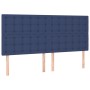 Boxspringbett mit blauer Stoffmatratze 160x200 cm von , Betten und Lattenroste - Ref: Foro24-3128299, Preis: 574,99 €, Rabatt: %