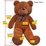 Large XXL brown teddy bear 85 cm by vidaXL, Stuffed animals - Ref: Foro24-80096, Price: 27,06 €, Discount: %