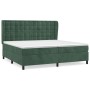 Boxspringbett mit dunkelgrüner Samtmatratze 200x200 cm von , Betten und Lattenroste - Ref: Foro24-3129474, Preis: 779,68 €, R...