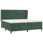 Boxspringbett mit dunkelgrüner Samtmatratze 200x200 cm von , Betten und Lattenroste - Ref: Foro24-3129474, Preis: 779,68 €, R...