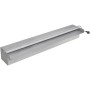 Fuente cascada rectangular LED para piscina acero inoxidable 60