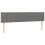 Box spring bed with dark gray fabric mattress 160x200 cm by , Beds and slatted bases - Ref: Foro24-3130042, Price: 525,65 €, ...
