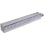 Fuente cascada rectangular LED para piscina acero inoxidable 60