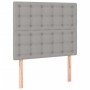 Cama box spring con colchón tela gris claro 80x200 cm de , Camas y somieres - Ref: Foro24-3132265, Precio: 322,19 €, Descuent...