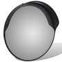 Black plastic convex traffic mirror 30 cm by vidaXL, Road and traffic signs - Ref: Foro24-141679, Price: 34,18 €, Discount: %