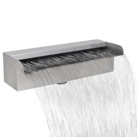 Rectangular waterfall fountain stainless steel pool 30 cm by vidaXL, Fountains and waterfalls - Ref: Foro24-41665, Price: 49,...