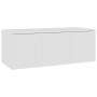 Weißer TV-Schrank aus Sperrholz, 80 x 34 x 30 cm von vidaXL, TV-Möbel - Ref: Foro24-801859, Preis: 60,94 €, Rabatt: %