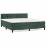 Boxspringbett mit dunkelgrüner Samtmatratze 180x200 cm von , Betten und Lattenroste - Ref: Foro24-3141560, Preis: 538,23 €, R...