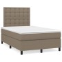 Boxspringbett mit taupegrauer Stoffmatratze 120x200 cm von , Betten und Lattenroste - Ref: Foro24-3142085, Preis: 404,39 €, R...