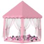 Princess Spielzelt mit 250 Bällen rosa 133x140 cm von , Spielzelte und Tunnel - Ref: Foro24-3107714, Preis: 83,54 €, Rabatt: %