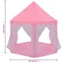 Carpa de juegos de princesa con 250 bolas rosa 133x140 cm de , Tiendas y túneles de juego - Ref: Foro24-3107714, Precio: 82,8...
