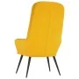 Senfgelber Samt-Entspannungssessel von , Sessel - Ref: Foro24-341201, Preis: 108,72 €, Rabatt: %