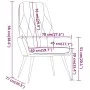 Senfgelber Samt-Entspannungssessel von , Sessel - Ref: Foro24-341201, Preis: 108,72 €, Rabatt: %