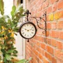 Reloj de estación con termómetro, Esschert Design TF005 de Esschert Design, Relojes - Ref: Foro24-404669, Precio: 48,13 €, De...