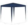 Carpa de celebraciones azul 2,5x2,5 m de , Carpas y cenadores - Ref: Foro24-48502, Precio: 57,26 €, Descuento: %