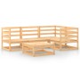 5-piece solid pine wood garden furniture set by , Garden sets - Ref: Foro24-3075549, Price: 274,10 €, Discount: %