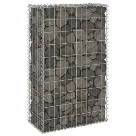 Gabionenwand mit Abdeckungen aus verzinktem Stahl 60x30x100 cm von , Zaunpaneele - Ref: Foro24-147811, Preis: 55,55 €, Rabatt: %