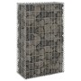 Gabionenwand mit Abdeckungen aus verzinktem Stahl 60x30x100 cm von , Zaunpaneele - Ref: Foro24-147811, Preis: 58,65 €, Rabatt: %