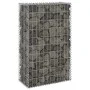 Gabionenwand mit Abdeckungen aus verzinktem Stahl 60x30x100 cm von , Zaunpaneele - Ref: Foro24-147811, Preis: 55,55 €, Rabatt: %