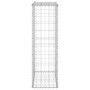 Gabionenwand mit Abdeckungen aus verzinktem Stahl 60x30x100 cm von , Zaunpaneele - Ref: Foro24-147811, Preis: 58,65 €, Rabatt: %