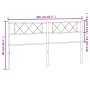 Cabecero de metal blanco 200 cm de , Cabeceros y pies de cama - Ref: Foro24-372364, Precio: 32,15 €, Descuento: %