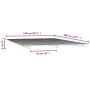 Massiver Bettrahmen aus weißem Kiefernholz, 140 x 200 cm von , Betten und Lattenroste - Ref: Foro24-824569, Preis: 112,81 €, ...