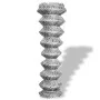Galvanized silver metal wire mesh fence 25x1.5 m by vidaXL, fence panels - Ref: Foro24-141493, Price: 138,62 €, Discount: %
