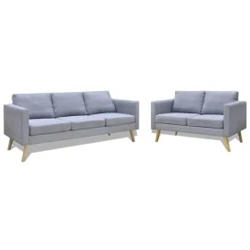 2 and 3 seater sofa set in light gray fabric by , Sofas - Ref: Foro24-272193, Price: 546,19 €, Discount: %