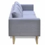 2- und 3-Sitzer-Sofagarnitur aus hellgrauem Stoff von , Sofas - Ref: Foro24-272193, Preis: 546,19 €, Rabatt: %