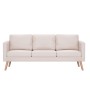 2-piece sofa set in cream fabric by , Sofas - Ref: Foro24-276851, Price: 685,32 €, Discount: %