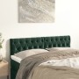 Headboards 2 units of dark green velvet 72x7x78/88 cm by , Headboards and footboards - Ref: Foro24-346351, Price: 74,48 €, Di...