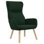 Entspannungssessel mit dunkelgrünem Samthocker von , Sessel - Ref: Foro24-3097822, Preis: 149,18 €, Rabatt: %