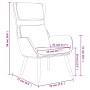 Entspannungssessel mit dunkelgrünem Samthocker von , Sessel - Ref: Foro24-3097822, Preis: 149,18 €, Rabatt: %