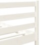 Weißer Einzelbettrahmen aus Massivholz, 90 x 190 cm von , Betten und Lattenroste - Ref: Foro24-3101249, Preis: 109,70 €, Raba...
