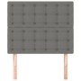 Kopfteile 2 Einheiten aus dunkelgrauem Stoff 80x5x78/88 cm von , Kopf- und Fußteile - Ref: Foro24-3116741, Preis: 93,88 €, Ra...