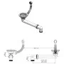 Reversible cream white granite sink with one draining board. by vidaXL, Sinks - Ref: Foro24-141671, Price: 202,37 €, Discount: %