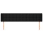Kopfteil aus schwarzem Stoff, 203 x 16 x 78/88 cm von , Kopf- und Fußteile - Ref: Foro24-3119226, Preis: 80,44 €, Rabatt: %
