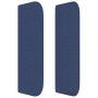 Kopfteil aus blauem Stoff, 203 x 16 x 78/88 cm von , Kopf- und Fußteile - Ref: Foro24-3119230, Preis: 72,13 €, Rabatt: %