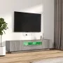 TV-Möbelset mit LEDs 2-teilig Sonoma graues Sperrholz von , TV-Möbel - Ref: Foro24-3120168, Preis: 109,28 €, Rabatt: %