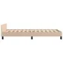 Cappuccino synthetic leather headboard bed frame 90x190 cm by , Beds and slatted bases - Ref: Foro24-3125548, Price: 150,48 €...