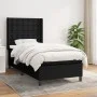 Box spring bed with black fabric mattress 80x200 cm by , Beds and slatted bases - Ref: Foro24-3131707, Price: 317,41 €, Disco...