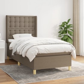 Boxspringbett mit taupegrauer Stoffmatratze 80x200 cm von , Betten und Lattenroste - Ref: Foro24-3132269, Preis: 353,70 €, Ra...