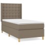 Boxspringbett mit taupegrauer Stoffmatratze 80x200 cm von , Betten und Lattenroste - Ref: Foro24-3132269, Preis: 353,70 €, Ra...