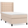 Boxspringbett mit Cappuccino-Kunstledermatratze 90x200 cm von , Betten und Lattenroste - Ref: Foro24-3132482, Preis: 356,64 €...